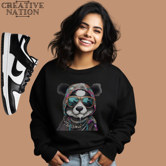 Sweatshirt To Match Dunk Low White Black Panda Unisex Tee Gift For Him Panda Shirt