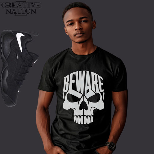 Shirt To Match SB Darwin Low Black Unisex Tee Skull Shirt For SB Darwin