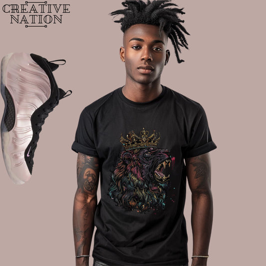 Shirt To Match Air Foamposite One DMV Cherry Blossom Unisex Tee Lion Shirt For Foamposite