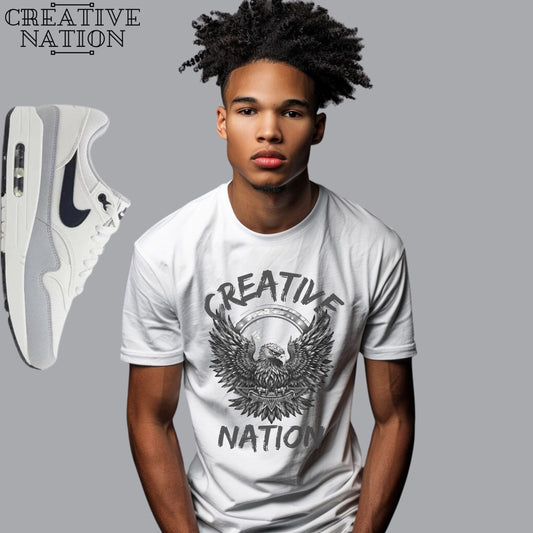Shirt To Match Air Max 1 Platinum Tint Dark Obsidian Unisex Tee USA Shirt For 574