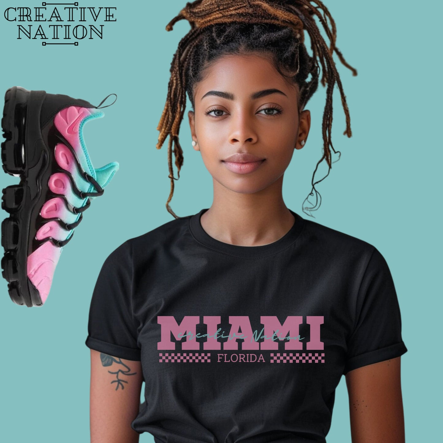 Shirt To Match Wmns Air VaporMax Plus Miami Nights Unisex Tee Miami Shirt For VaporMax