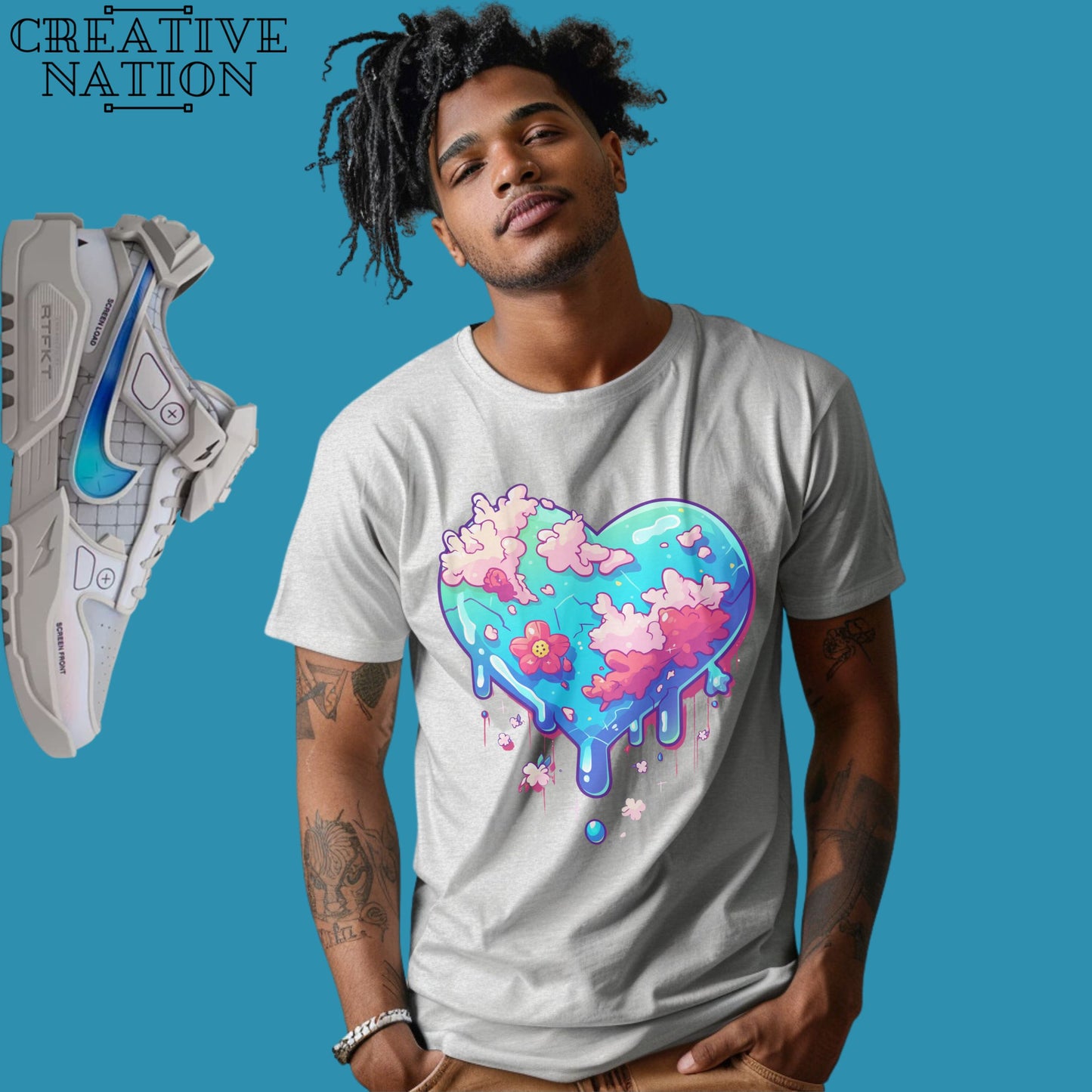 Shirt To Match Dunk Genesis Low RTFKT OG (Edition of 6841) Unisex Tee Heart Shirt For Dunks
