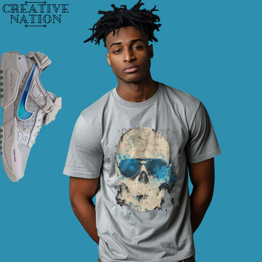 Shirt To Match Dunk Genesis Low RTFKT OG (Edition of 6841) Unisex Tee Sneaker Shirt Gift For Him Skull Shirt For Dunks Outfit For Kicks Gift