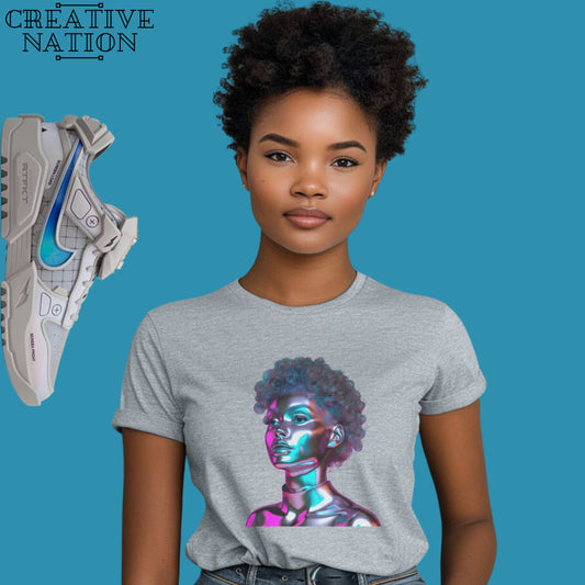 Shirt To Match Dunk Genesis Low RTFKT OG (Edition of 6841) Unisex Tee Afro Shirt For Dunks
