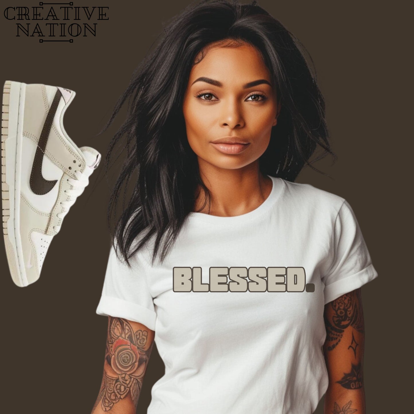 Shirt To Match Dunk Low Neapolitan Unisex Tee Blessed Shirt For Dunks