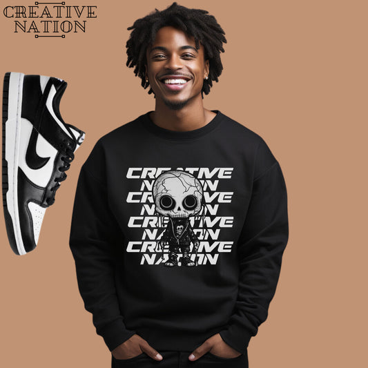 Sweatshirt To Match Dunk Low White Black Panda Unisex Tee Skull Shirt