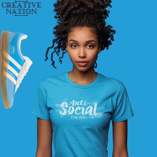 Shirt To Match Gazelle Indoor San Juan Unisex Tee Anti Social Shirt For Gazelle